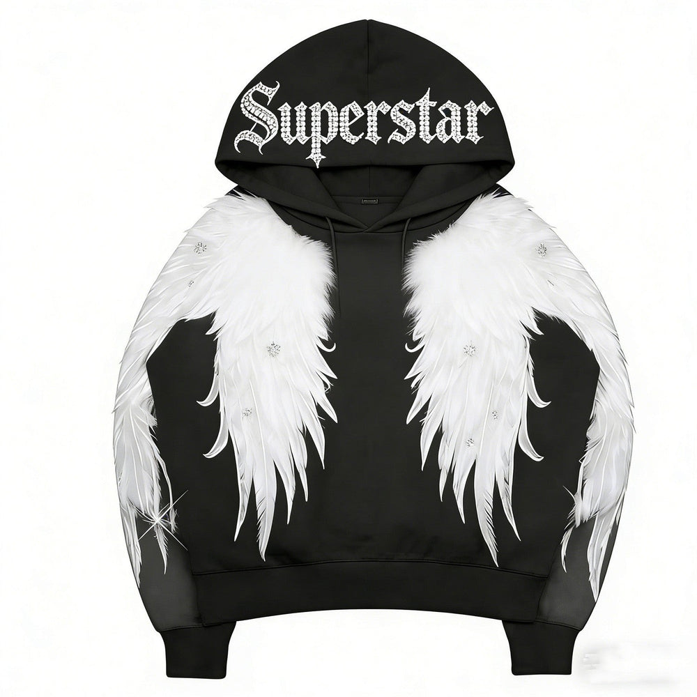 Fashion Casual Printed Polyester Sweater