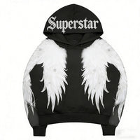 Fashion Casual Printed Polyester Sweater