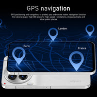 30 Pro Unlocked Phones, 6GB 128GB Smartphone, 6.5inch HD Screen Cell Phone, Android 14.0, 6800mAh Large Battery Mobile Phone, Dual SIM, Face ID, GPS