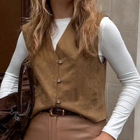 Women's Clothing Coat Suede Matte