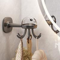 Powerful Multi-functional Six-claw Rotating Hook Rack Kitchen Storage Gadgets