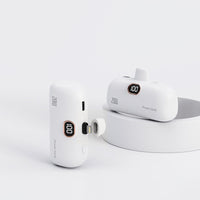 Pocket Wireless Capsule Power Bank Small Portable Power Source Power Bank Mini Fast Charge