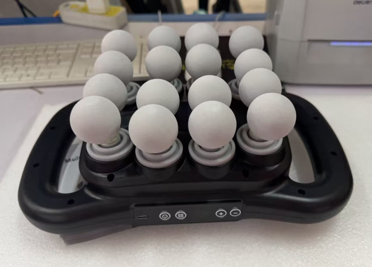 16-Head Deep Tissue Massage Gun - Percussion Muscle Relief