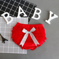 Bow Mesh Cute Shorts Infant Korean Children's Clothing