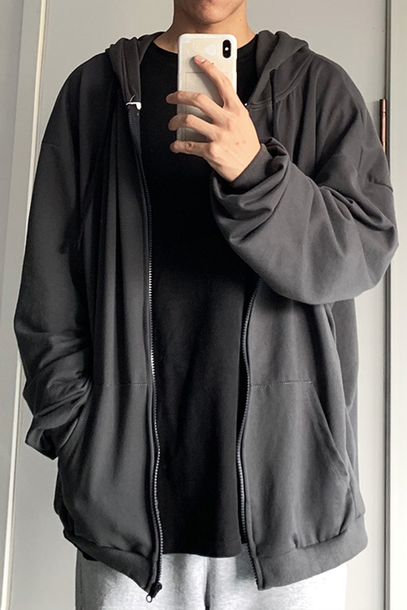 Men's Sweater Loose All Match Casual Hooded