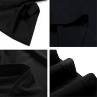 Mens European-size Cotton T-shirt