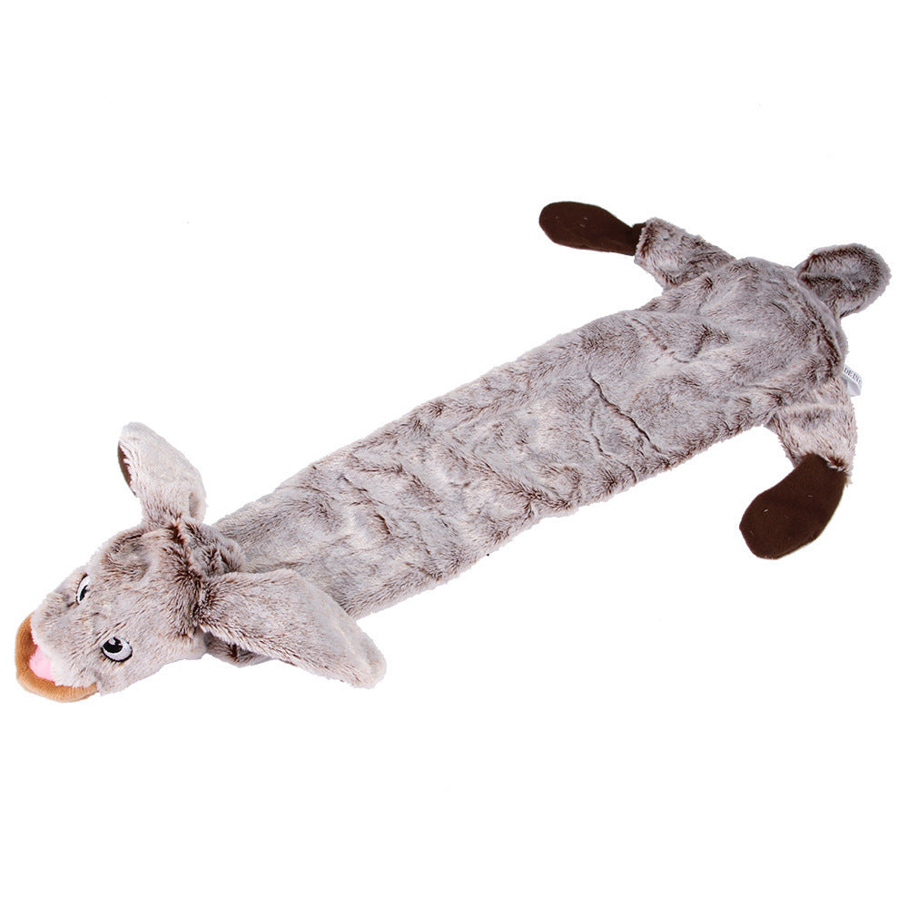 Dog Chew Toy Pet Plush Squeaky Paper Toy