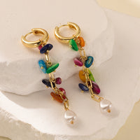 Womens Stylish Colorful Personalized Minimalist Earrings
