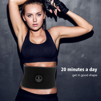 EMS Waist Fitness Belt – Home Core Trainer Abdominal Muscle Trainer Belt – Home Fitness