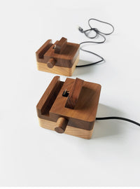 Wooden Mobile Phone Charging Base