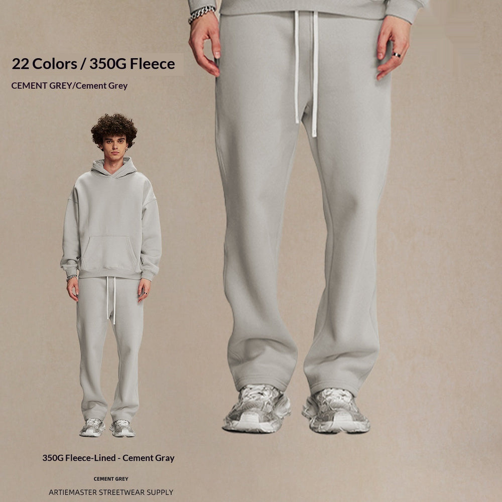 Mens Loose-Fit Fleece Lined Sweatpants