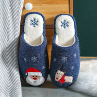 Christmas indoor non-slip home shoes men