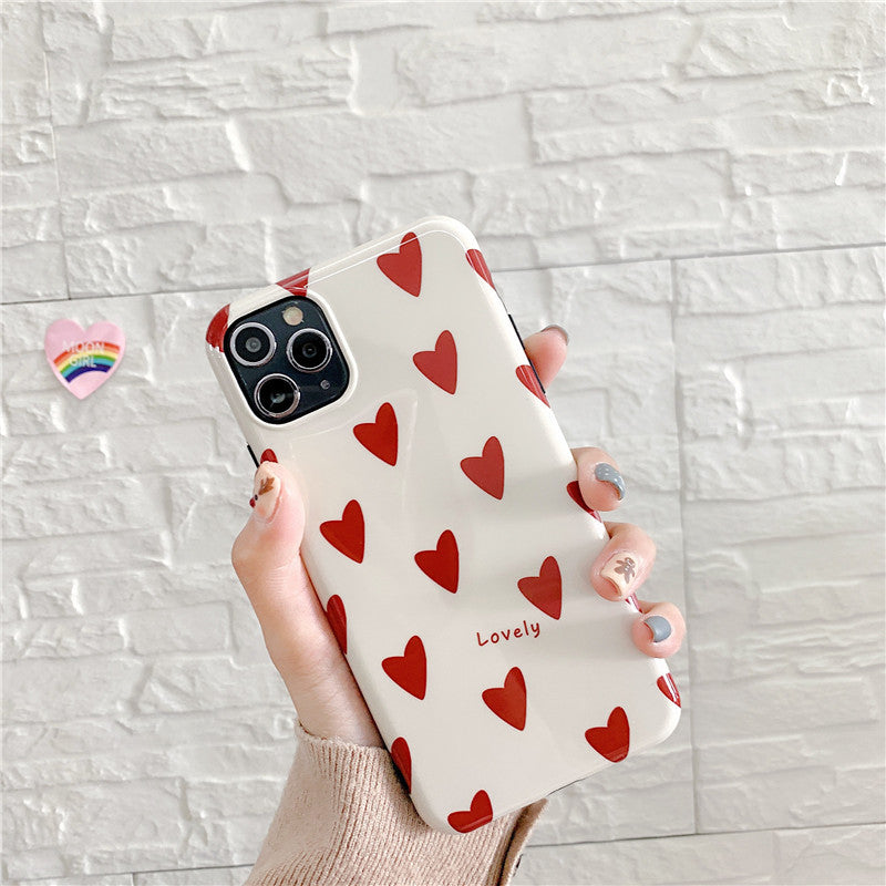 Retro love mobile phone case