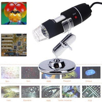 USB Digital Microscope 1000X LED Magnifier for Repair & Study