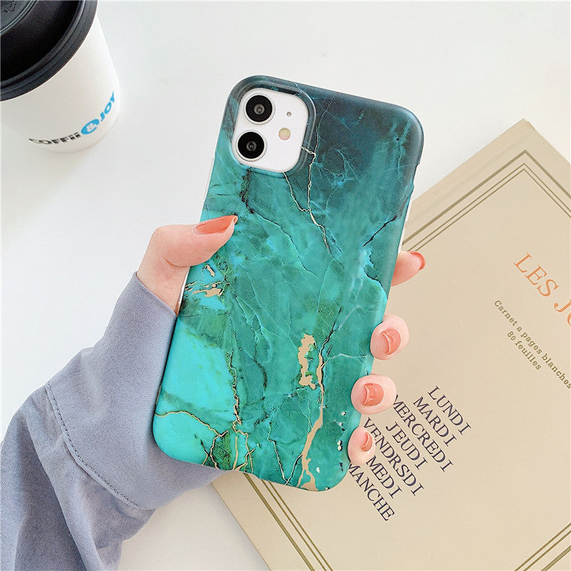 Creative marble mobile phone case