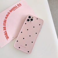 Love drop silicone phone case