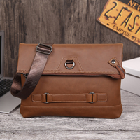 PU leather men clutch