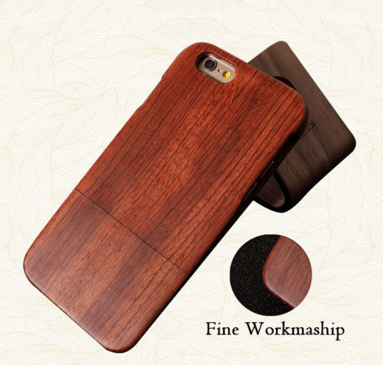 Compatible with Apple, Compatible with Apple , Natural Wood Case For iPhone 7 6 6s Plus 5 5s SE Cover  phone shell
