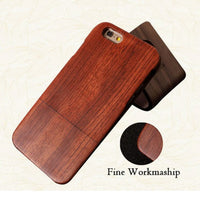 Compatible with Apple, Compatible with Apple , Natural Wood Case For iPhone 7 6 6s Plus 5 5s SE Cover  phone shell