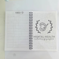Brain Mental Health Notebook Mental Health Planning Notepad