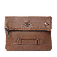 PU leather men clutch