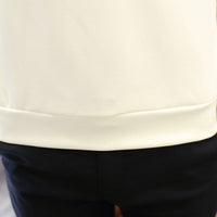 Striped round neck long sleeves