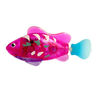 Pet Fish Electronic Cat Toys With Grass LED Light Toys