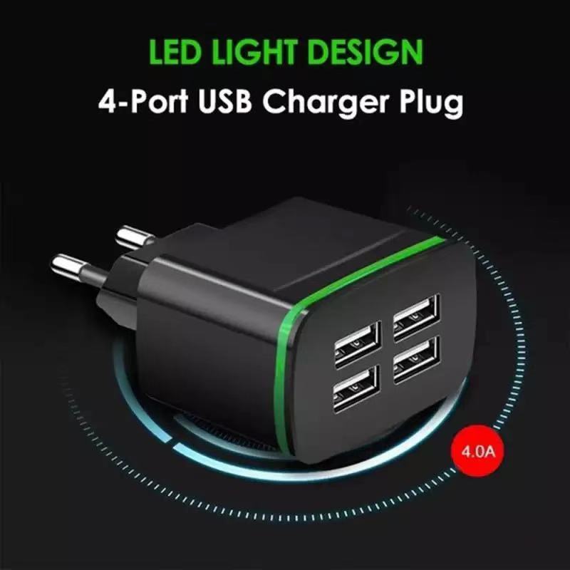 Universal Travel Charging Head for Smartphones and Tablets