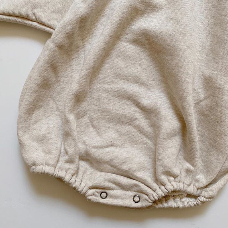 Cute Bear Print Sweatshirt Bag Fart