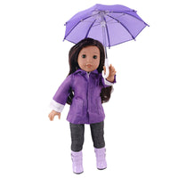 18 Inch American Girl Accessories Doll Umbrella Set