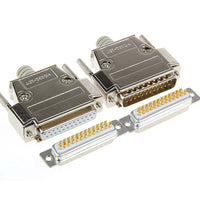 DB25 Male And Female Connector Industrial-Grade Solid Gold-Plated Burs Two Rows Of 25-Pin Plugs And Oral