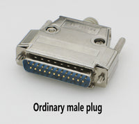 DB25 Male And Female Connector Industrial-Grade Solid Gold-Plated Burs Two Rows Of 25-Pin Plugs And Oral