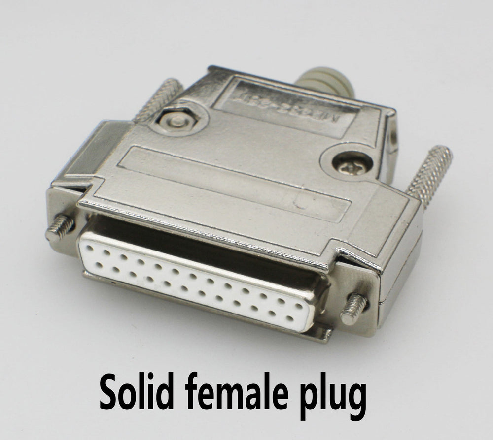 DB25 Male And Female Connector Industrial-Grade Solid Gold-Plated Burs Two Rows Of 25-Pin Plugs And Oral