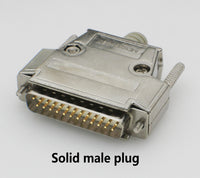 DB25 Male And Female Connector Industrial-Grade Solid Gold-Plated Burs Two Rows Of 25-Pin Plugs And Oral