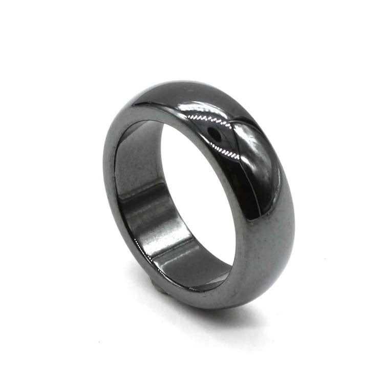 Health Care Natural High Magnetic Black Gallstone Shank Ring