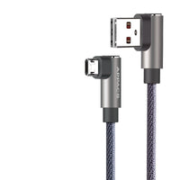 Compatible With  , Double Elbow For  Data Line Nylon Knitting Android Charging Mobile Phone
