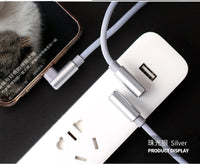Compatible With  , Double Elbow For  Data Line Nylon Knitting Android Charging Mobile Phone