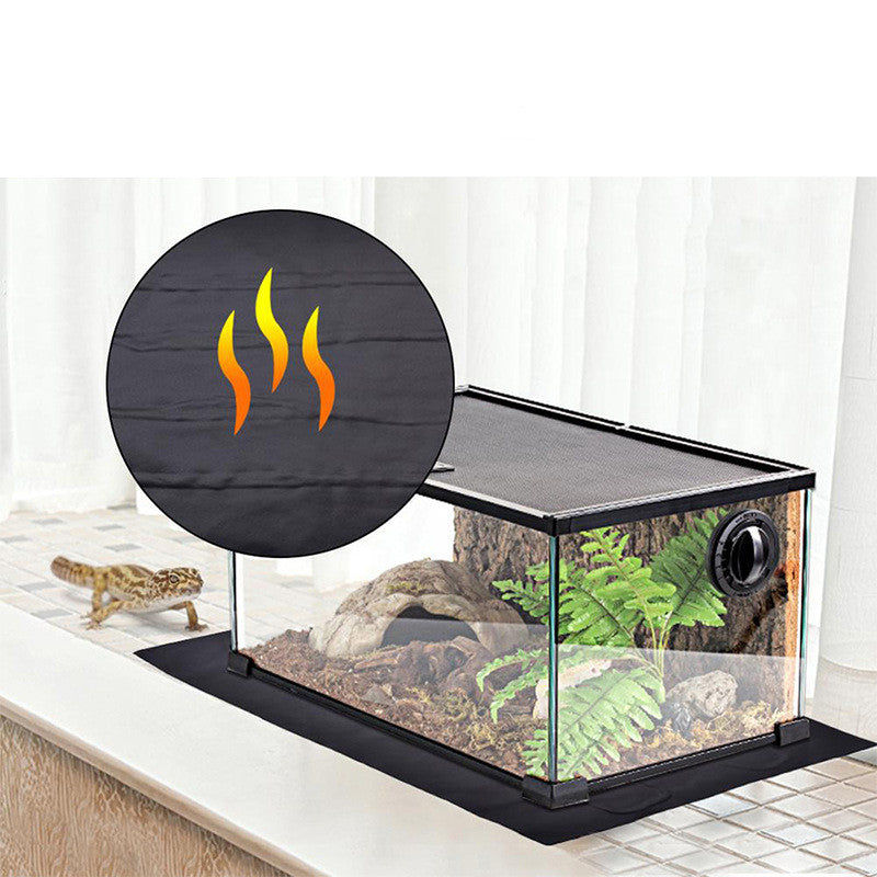 Reptile Heating Pad With Adjustable Thermostat Switch To Warm Pet Bed