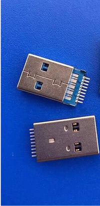 Sinking Type Smt Patch U Disk Interface Male High-Speed Transmission Blue Glue