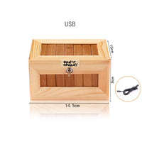 Boring Wooden Box Useless Machine Little Tiger Reaches For Gadgets Gifts Children'S Toys