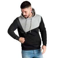 Autumn And Winter Menis Casual Stitching Sweater