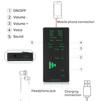 Mini Voice Changer For Mobile Phone Computer Sound Card