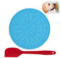 Pet Slow Food Bowl Dog Rain Bath Distraction Mat Pet Licking Mat Food Silicone Slow Food Quiet Mat