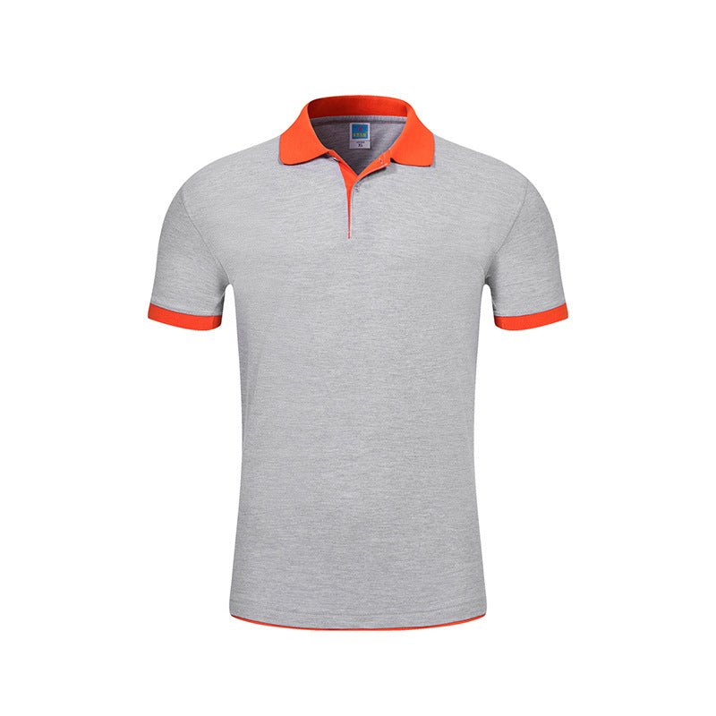 Unisex Quick Dry Polo Shirt Custom Logo Work Sports Casual T Shirt Top
