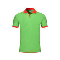 Contrasting Color Short-Sleeved Quick-Drying T-Shirt Work Clothes Custom Advertising Culture Polo Shirt Men And Women Lapel Printing Log