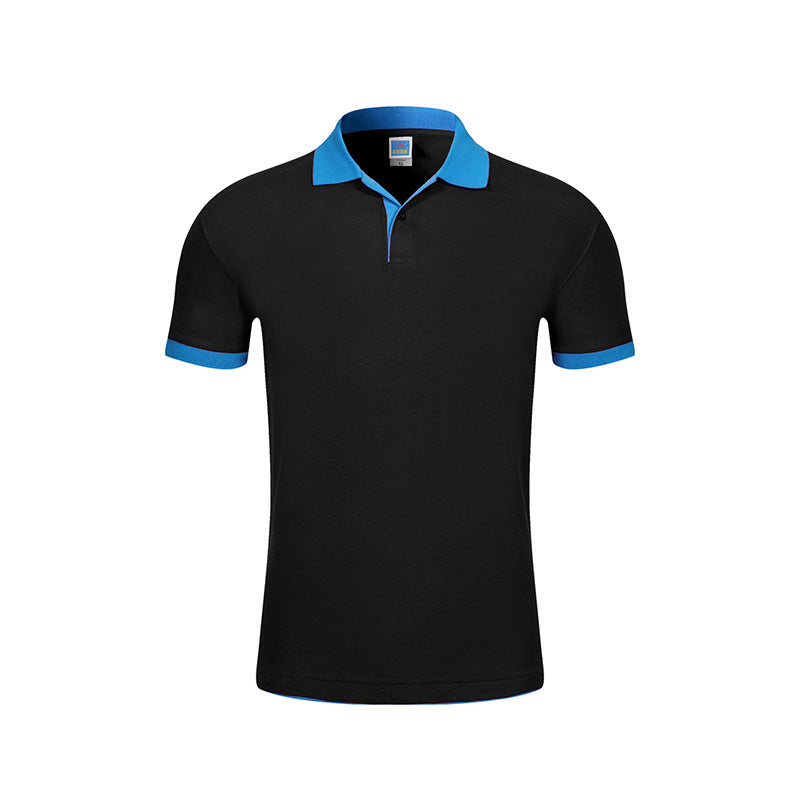 Unisex Quick Dry Polo Shirt Custom Logo Work Sports Casual T Shirt Top