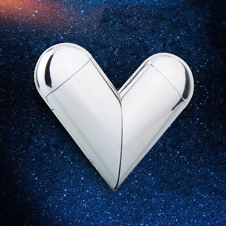 Rechargeable Heart Shape Plasma Lighter USB Gift Gadget
