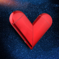 Rechargeable Heart Shape Plasma Lighter USB Gift Gadget