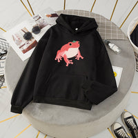 Kawaii Cute Animal Frog Sweatshirt Sports Hooded Sweatshirt