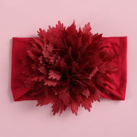 Nian Sheng New Hair Accessories Children's Solid Color Wide Headband
